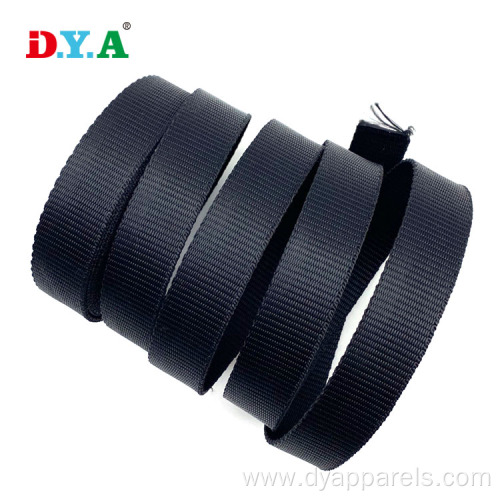 1.5 inch 20mm black nylon webbing for camping